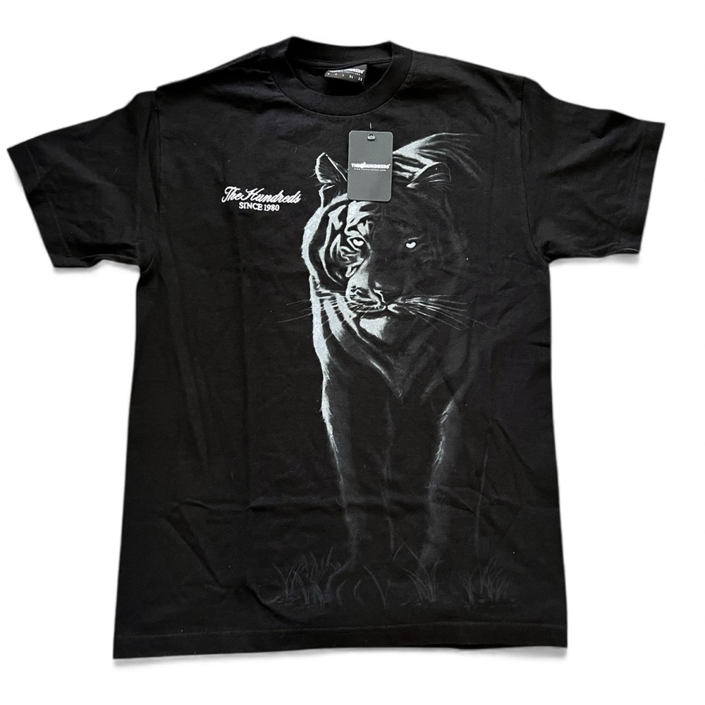 The Hundreds Black Tiger Graphic Tee